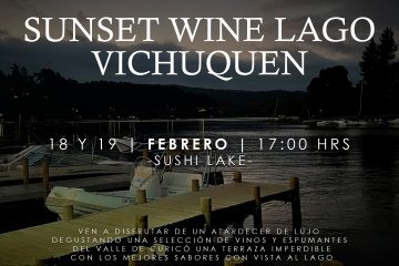 SUNSET WINE LAGO VICHUQUEN