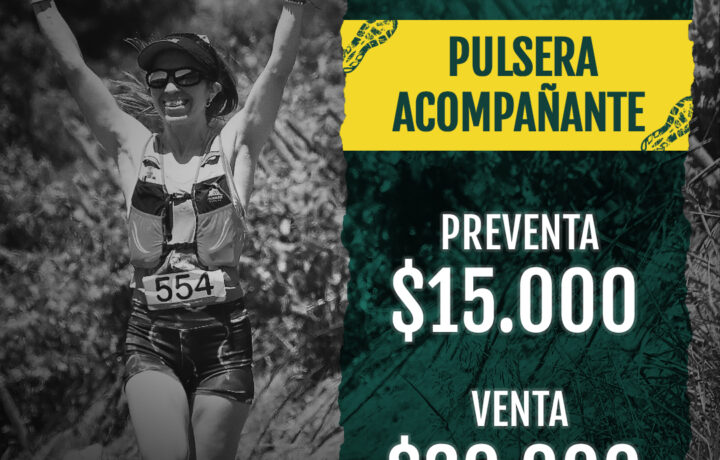 Pulsera Acompañante /16° Trail Corriendo Entre Viñedos – Viñedos Puertas